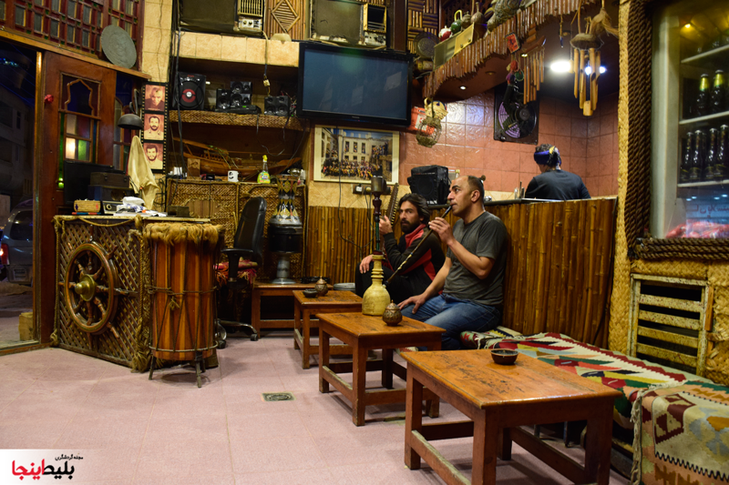 تفریحات و موسیقی زنده جنوبی در کافه های ساحلی بوشهر