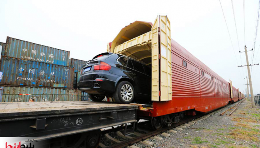 حمل خودرو با قطار در ایران به راحتی امکان پذیر است.
