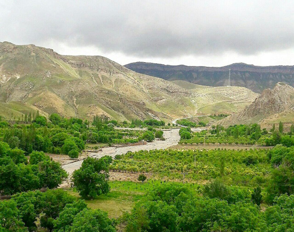 روستای زیبای آبقد در خراسان رضوی