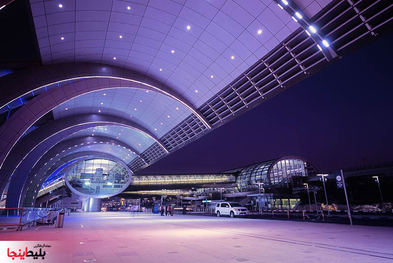 فرودگاه های لوکس بین المللی دوبی