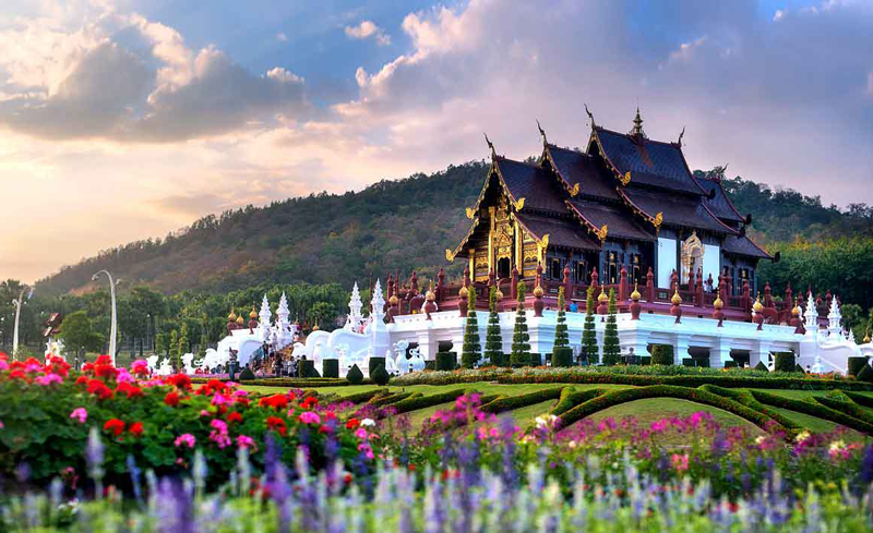 باغ رز بانکوک تایلند - جاذبه های گردشگری تایلند