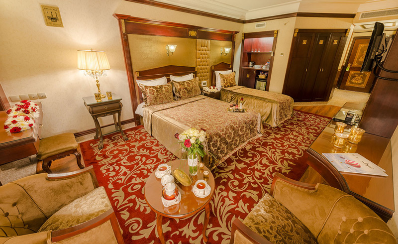 امکانات رایگان هتل قصر طلایی مشهد